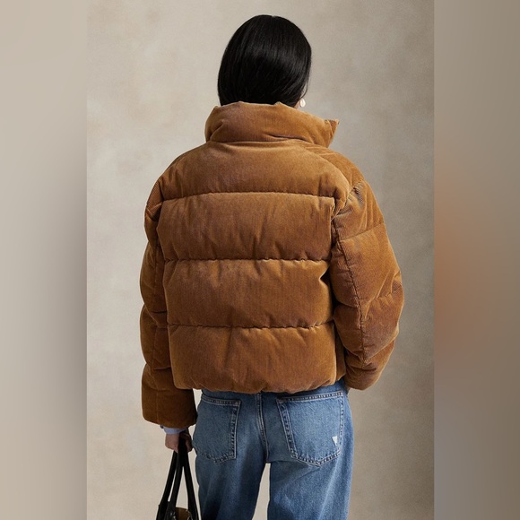 Polo by Ralph Lauren Corduroy Puffer Coat S/P - Picture 6 of 13